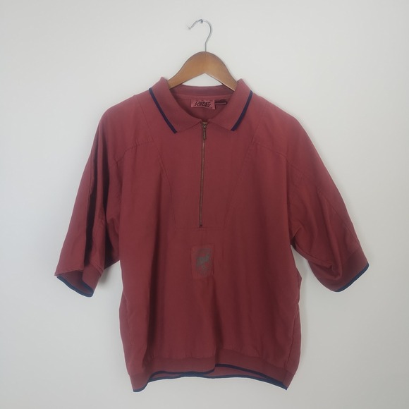 Street Scene Other - Vintage Street Scene Half Zip Pullover Men's Medium Retro 90s Sporty